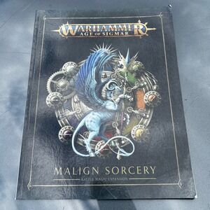 Warhammer Age of Sigmar Malign Sorcery Battle Magic Expansion Book Game Workshop